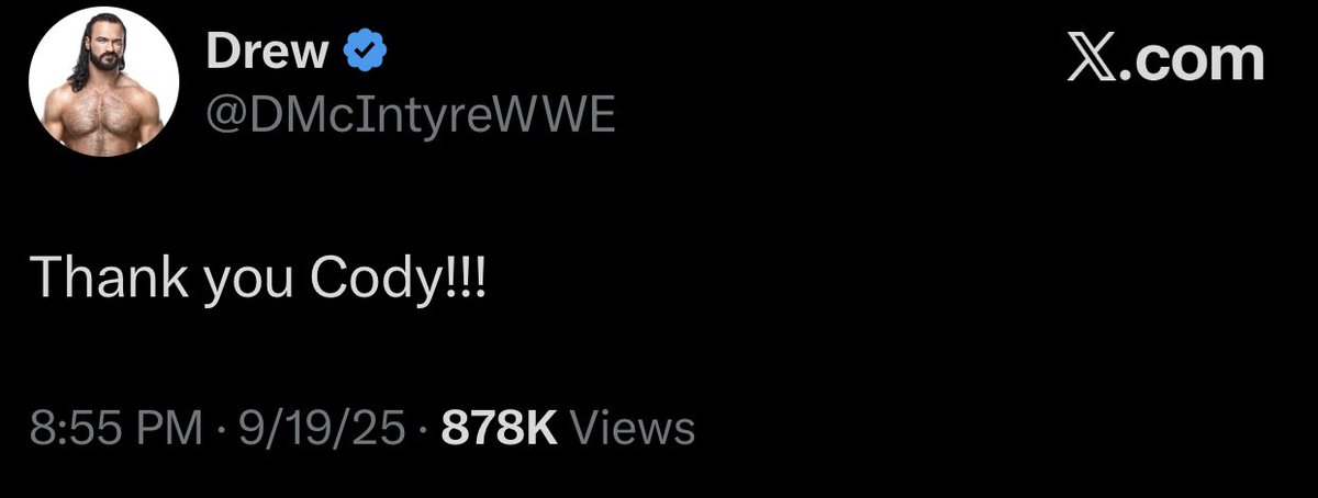 Thank you, Cody. You did nothing about that and yet you’re talking to a point I’m getting bored to death of it. At the same time I respect the way you wouldn’t want to jeopardize the main event—the question is where is that going to get you?
