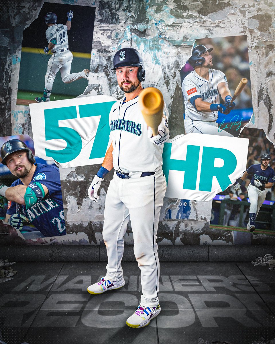 Cal Raleigh impone nuevo récord de jonrones en una temporada para Mariners de Seattle