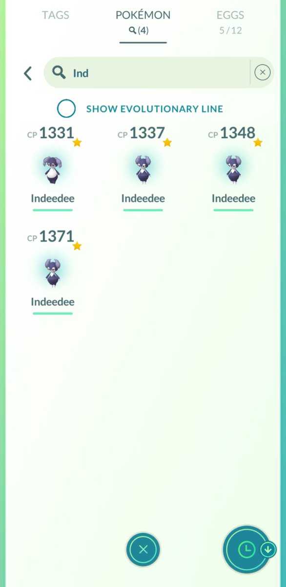 dj_higuma's tweet image. I've hatched male and female #Indeedee in #PokemonGo! Gotta catch 'em all!