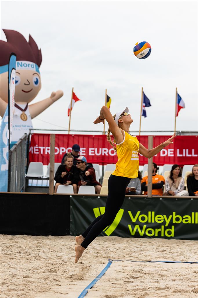 Beach Volley
Futures, Lille

Pääsarja
Sara Sinisalo / Anniina Muukka
Round of 12 Lusson/Merle FRA 16-21, 16-21
Sijoitus 9.

Anniina Parkkinen / Vilhelmiina Prihti
Round of 12 vs Veerbeek/Spaansen NED 21-17, 21-8
Puolivälierä vs Luini/Poiesz NED 21-17, 20-22, 10-15
Sijoitus 5.