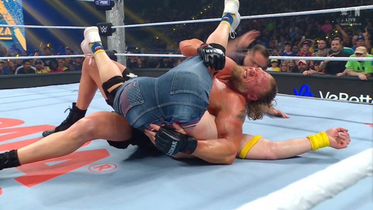 Brock Lesnar venció a Cena | WWE