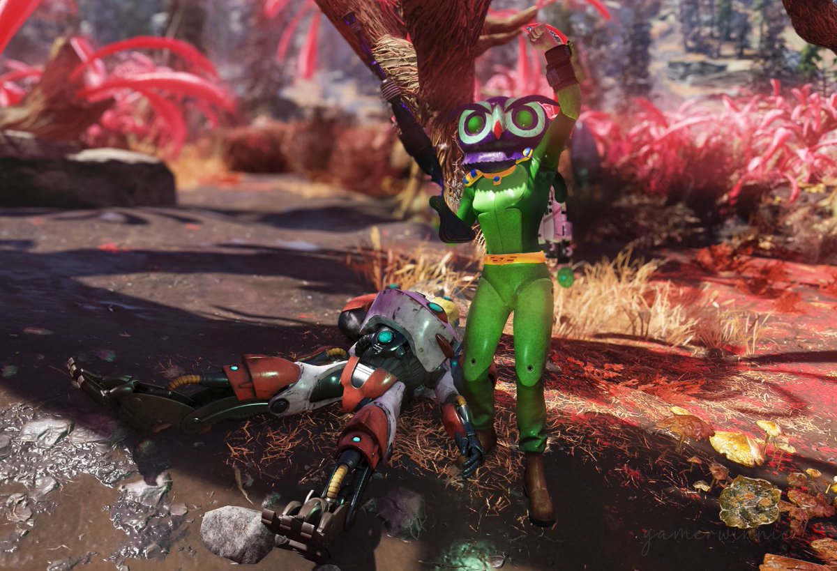 gamerwinnie76's tweet photo. 🦉thanks General Zeta #fallout76 #fallout #generalzeta #invader #invaders #invadersfrombeyond #alien #aliens #mask #masks #Fasnacht #owl #owls #virtualphotography https://t.co/m1IZsxjuX4