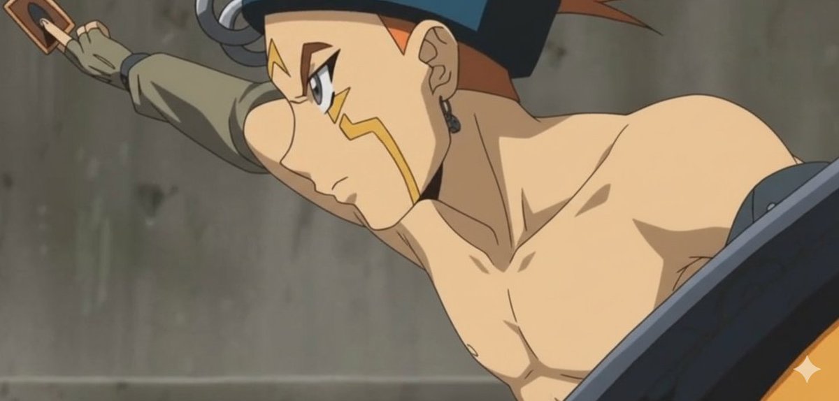 RKurosaki1001's tweet photo. Crow drawing a card. Shirtless.
(Used Google Gemini)
#CrowHogan #yugioh #yugioh5ds #Anime #cool #cute #hot #shirtless #shirtlessanimeboys https://t.co/X2ZII4v3ah