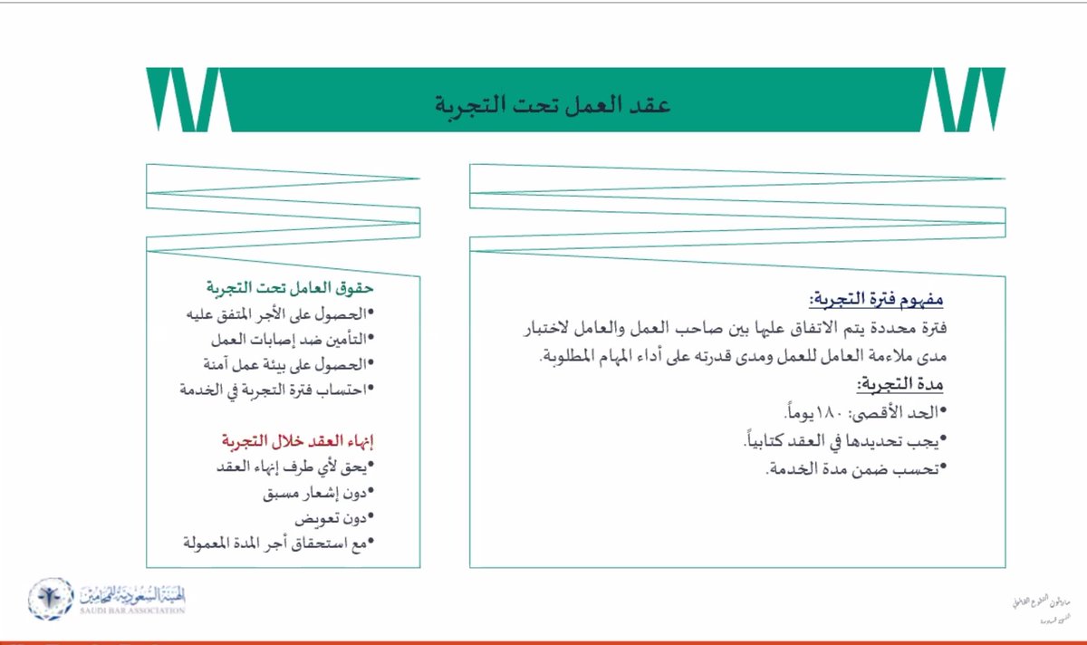 asma0law's tweet photo. لقاء آخر مثري من #مارثون_التطوع_القانوني 
بعنوان قراءة في نظام العمل مع الدكتوره @AonndA، أشيد صراحةً على طرحها المميز والتسلسل المترابط الرائع بين مواد النظام https://t.co/o51zI2k0c5