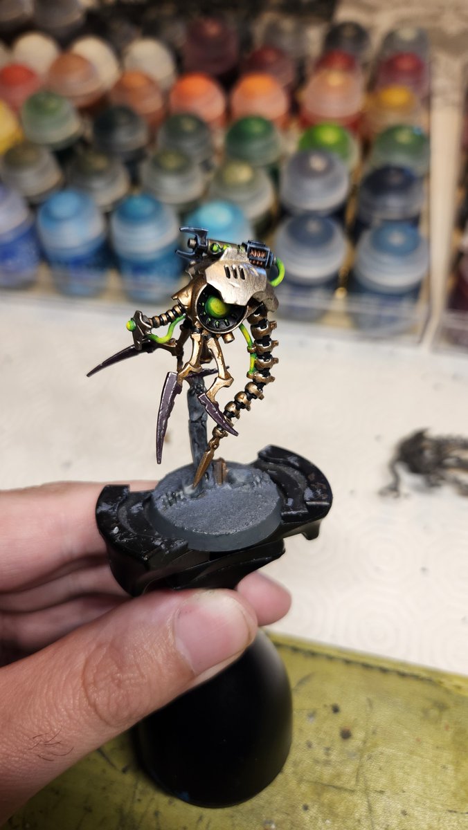 I'm doing the new Canoptek Circle kill team!
Glory to the Silent King