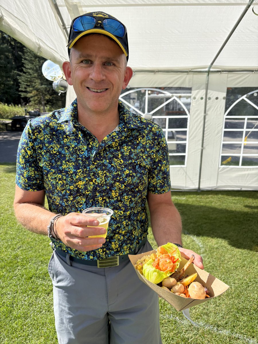 <a href="/CanmoreGolf/">Canmore Golf & Curling Club</a> club windup is in full swing.
Yet another fantastic event that <a href="/scottys66/">Scotty Stevens</a> and his culinary team from <a href="/SandtrapsR/">Sandtraps Restaurant @ The Canmore G&CC</a> knock out of the park!
Thanks to:
<a href="/blakecanmore/">BLAKE</a> 
<a href="/wldspirits/">Wild Life Distillery</a> 
<a href="/SmokehouseDog/">Big Dog Smokehouse and BBQ</a> 
For your support today.