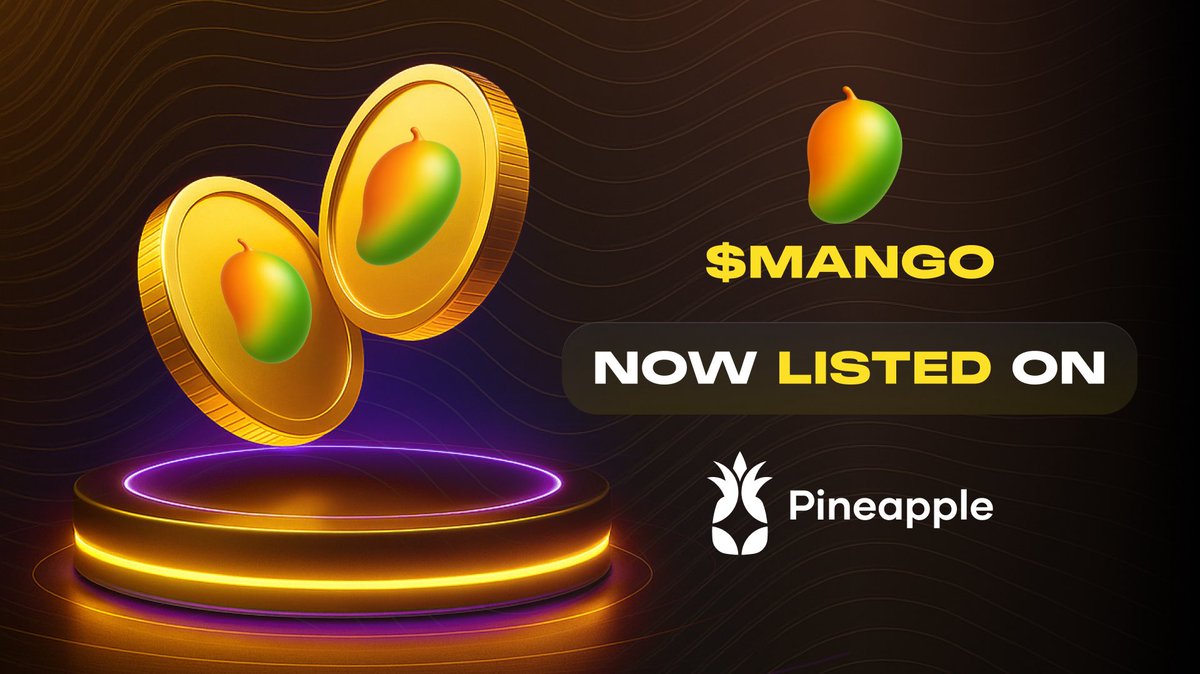 🥭 Fresh drop: <a href="/MangoAi_ETH/">Mango Ai</a> is now listed on Pineapple DEX

AI-powered canvas built for Web3, where agents run the workflow, crunching the data behind every move so you don’t have to.

• Track and compare multiple projects side by side.
• Everything you need, in one place.