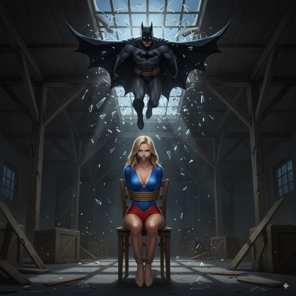 Happy #BatmanDay from #UltraGirl

(image by Google AI Studio / Nano Banana)