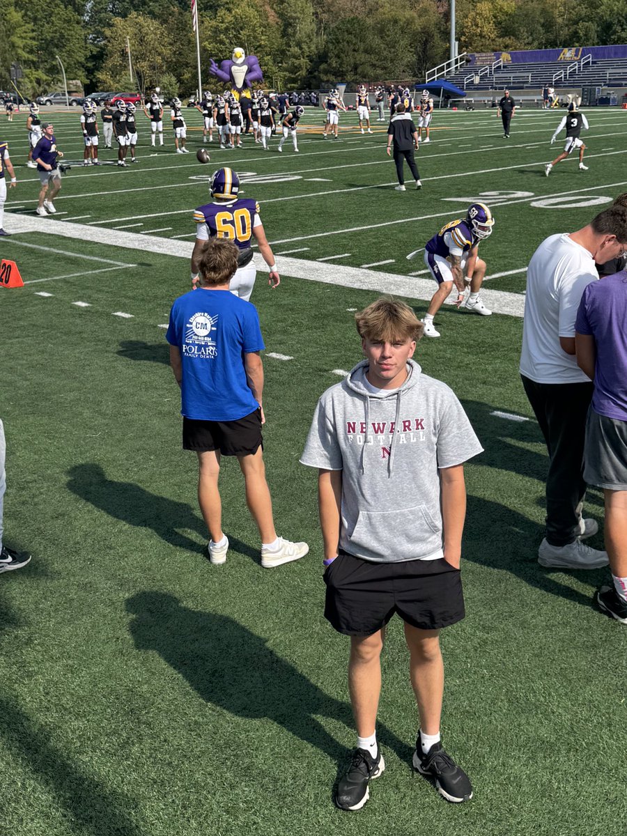 Had a Great time at <a href="/AshlandFB/">Ashland Football</a> for the Game Day Visit and watched them beat Hillsdale 26-9!! Had a great time!!. Thank you <a href="/JimCordle63/">Jim Cordle</a> and <a href="/Coach_Orsini/">Dominick Orsini</a> for the invite!!

<a href="/newark_football/">Newark Wildcats Football</a> <a href="/CoachRank3/">Austen Rankin</a>