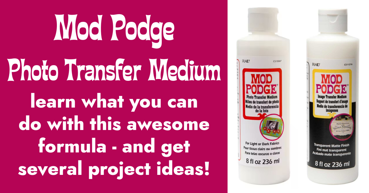 Learn how to use photo transfer medium the easy way!
modpodgerocksblog.com/mod-podge-phot…