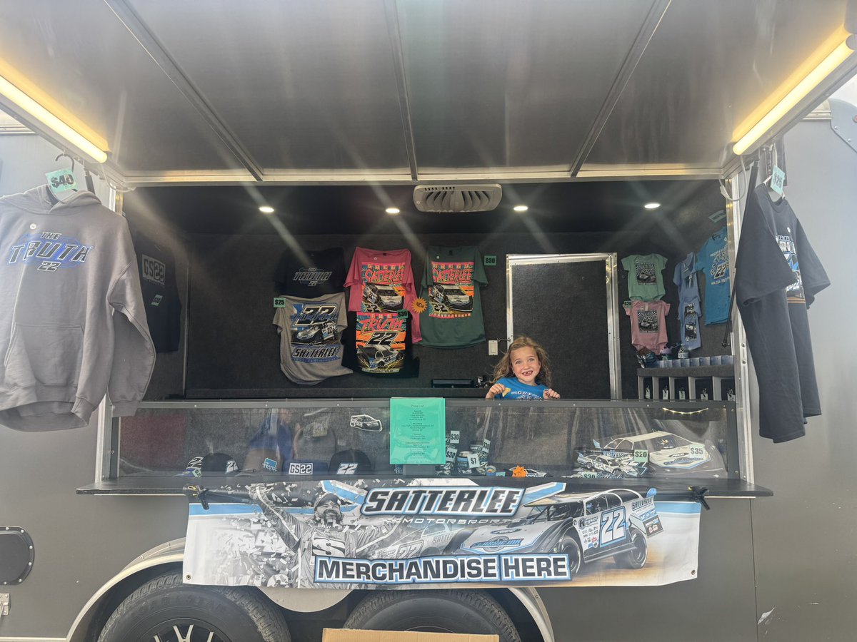 We are set up at Latrobe Speedway for <a href="/ULMSLateModels/">United Late Model Series</a> tonight!  Come put Pru to work!  <a href="/GreggSatterlee/">Gregg Satterlee</a>