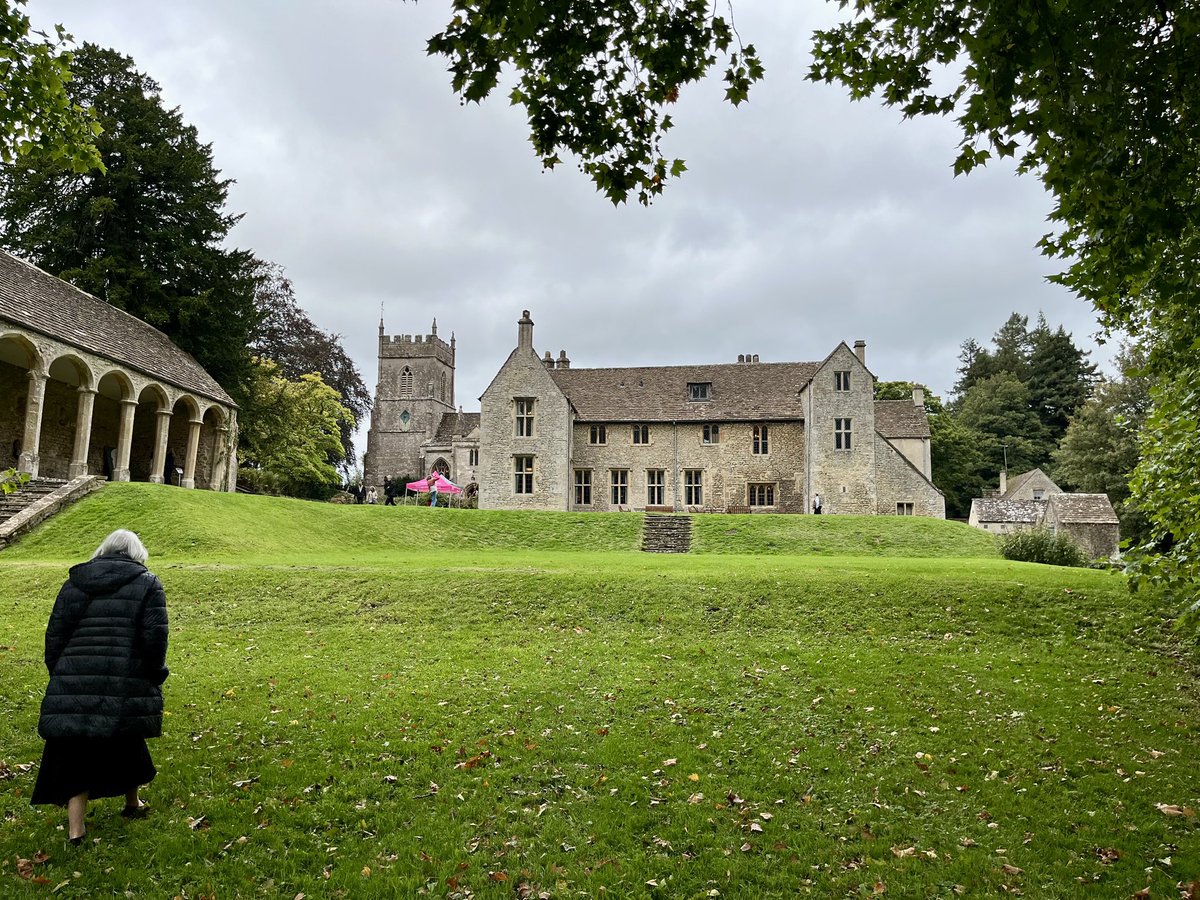IanMerrell1's tweet image. Heritage Open Day at Horton Court, a fine medieval house with a Norman Hall.