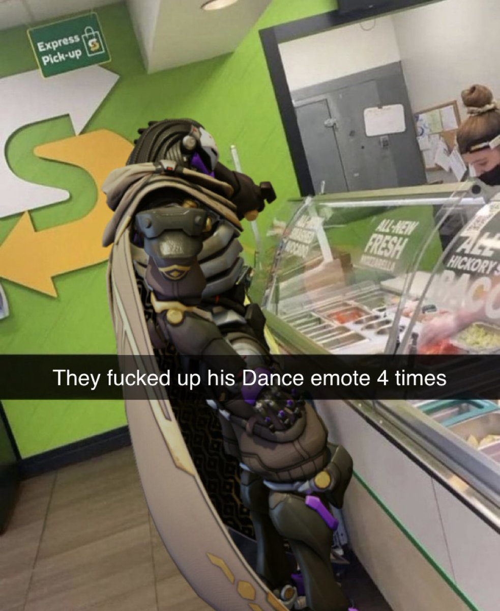 Mjaysusu's tweet photo. It’s been like 5 whole seasons and 10 dance emotes since they started 😭 #Overwatch2 https://t.co/HeSBoHt0dN