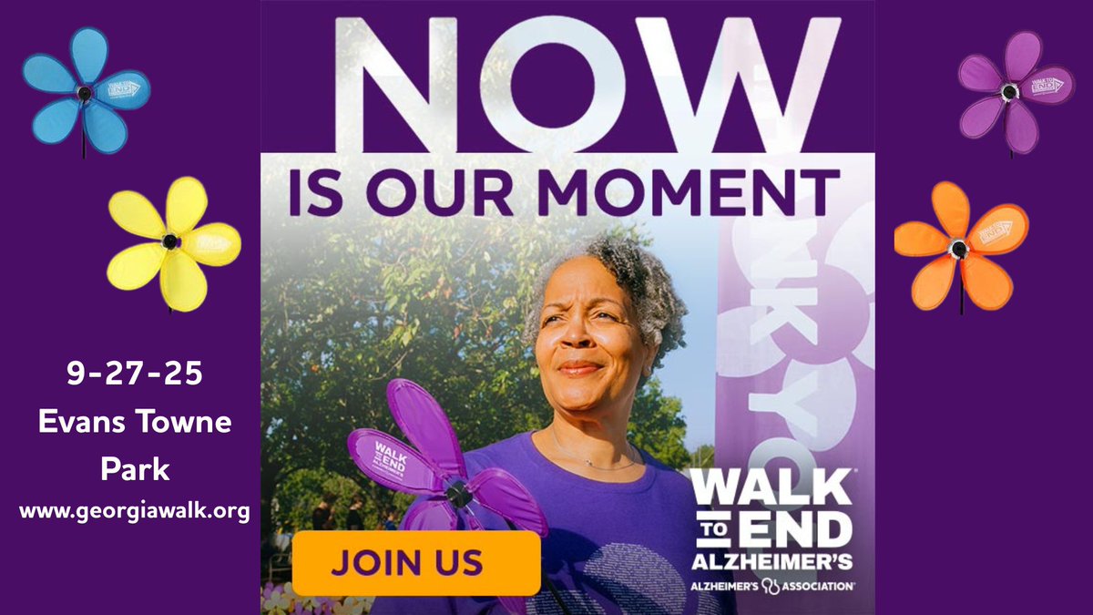 Augusta, Evans &amp; Martinez--are you registered for the Walk to End Alzheimer's yet? If not, it's not too late! Register your team, post your fundraiser on social media and then lace up your sneaks and join us in Evans on Sept. 27. georgiawalk.org #ENDALZ #Walk2EndAlz