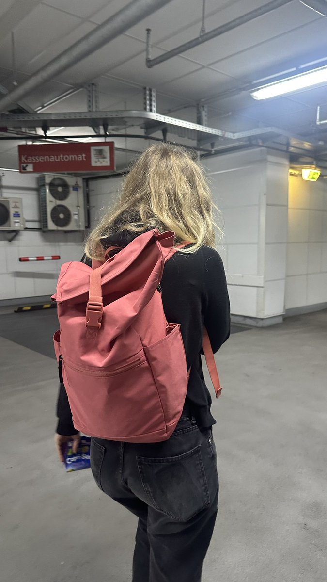 laura finally picked up her backpack after 377 days