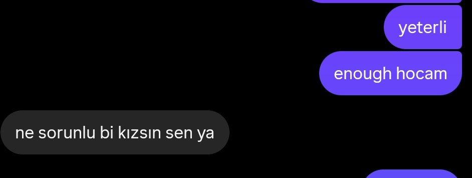 ne yaptim ki