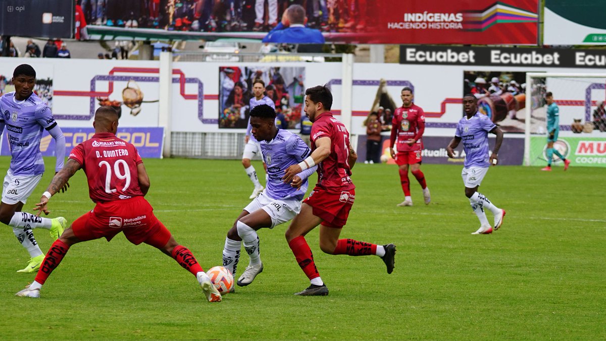 Final del partido en Echaleche, #MushucRuna 2-2 #IDV 

#LigaEcuabet