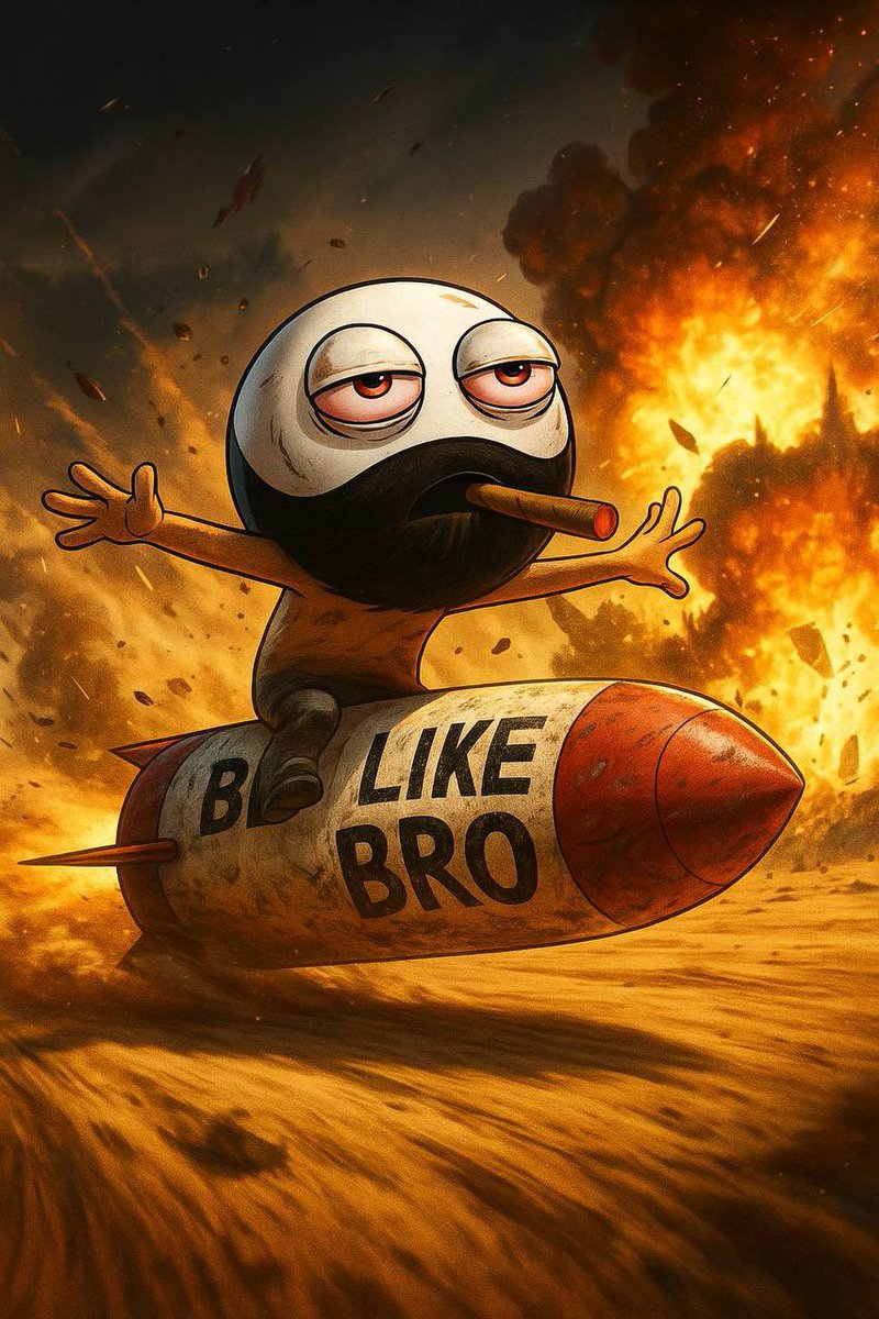 Jeets wait for % on PNL and don’t wait for conviction plays, they also don’t understand how bullish the project will be! 

$BRO