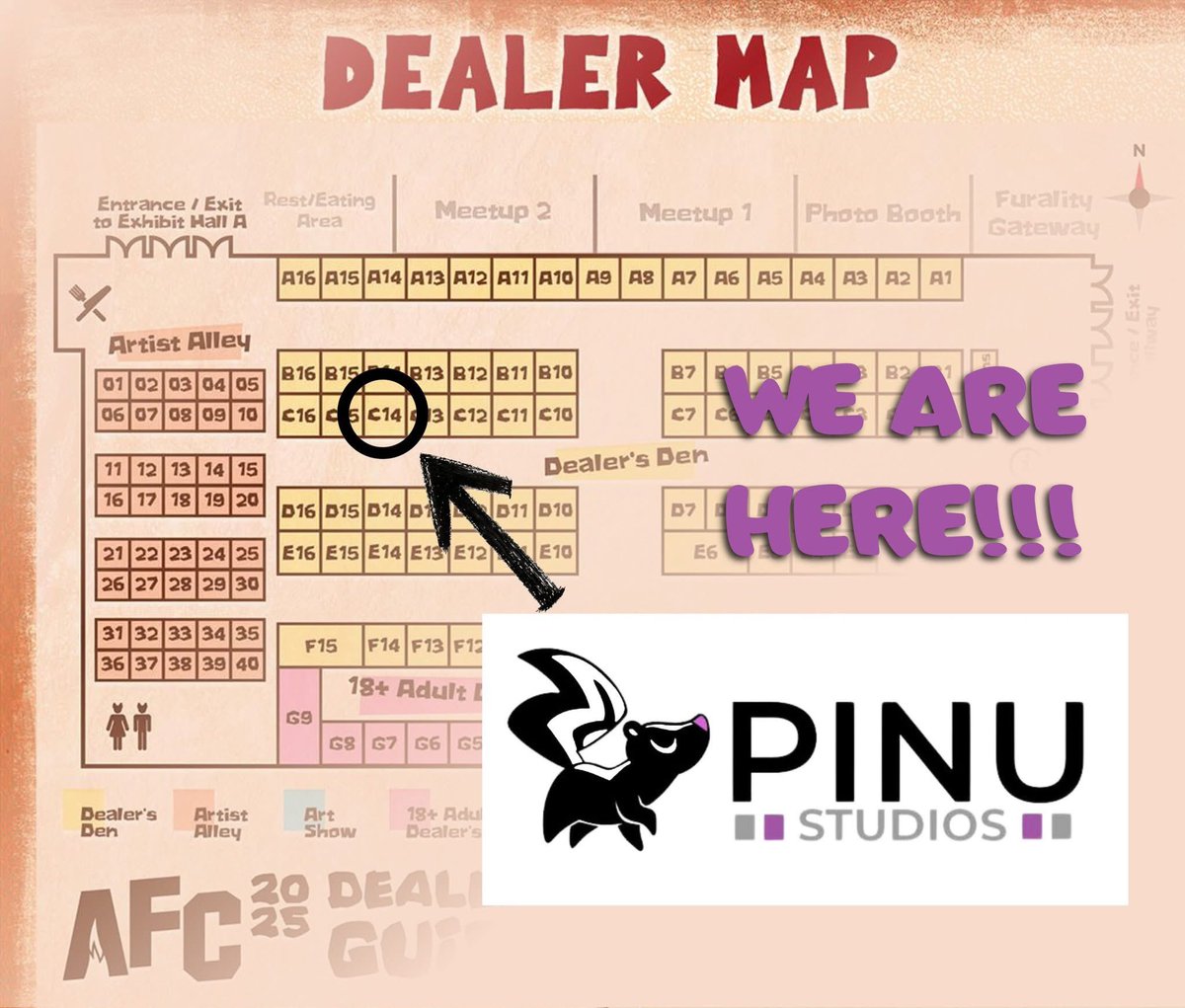 pinustudios's tweet photo. Just one day of #anotherfurrycon and we only have our little cow left! ๐
Theyโre waiting for you at stand C-14 and in our online store. Adopt them before theyโre gone!
https://t.co/xnVM0tm8R6
#fursuit #PinuStudios https://t.co/sr7GaIqSHv