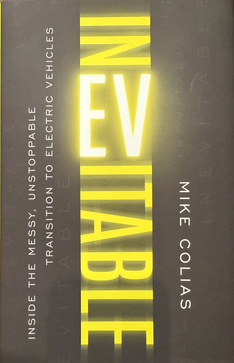 Good book to understand why the transition to EVs is taking longer than everyone expected.