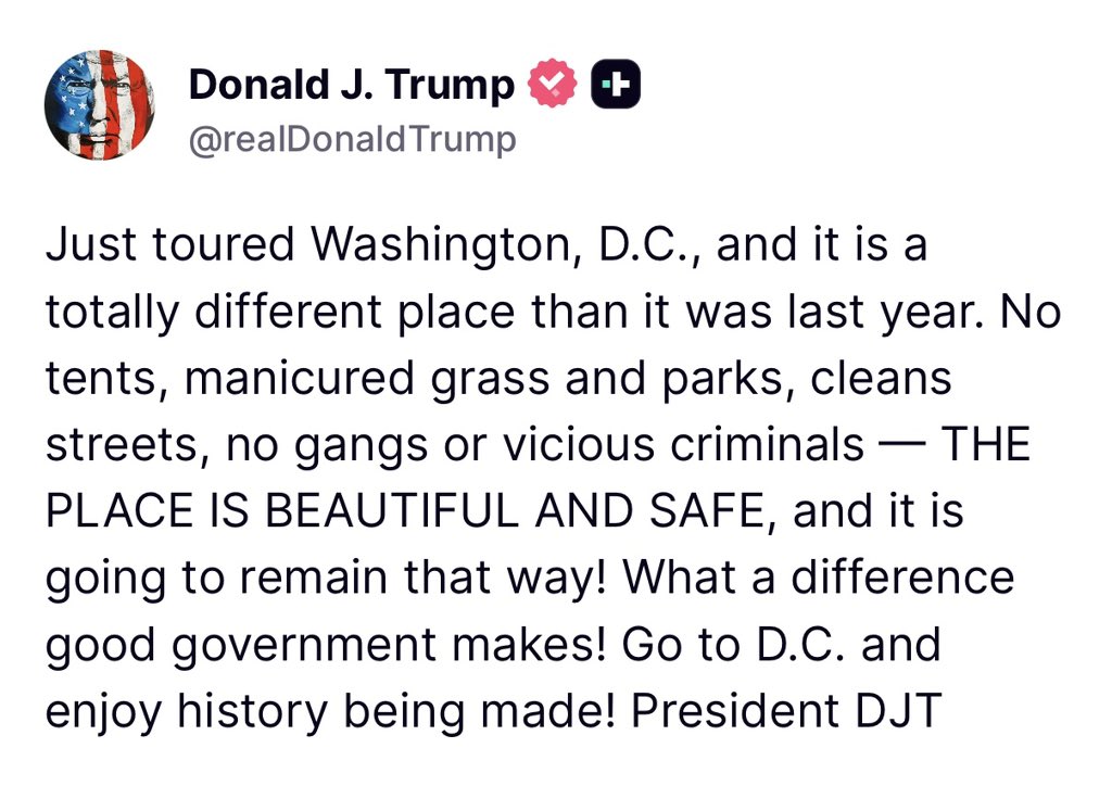 The White House tweet media