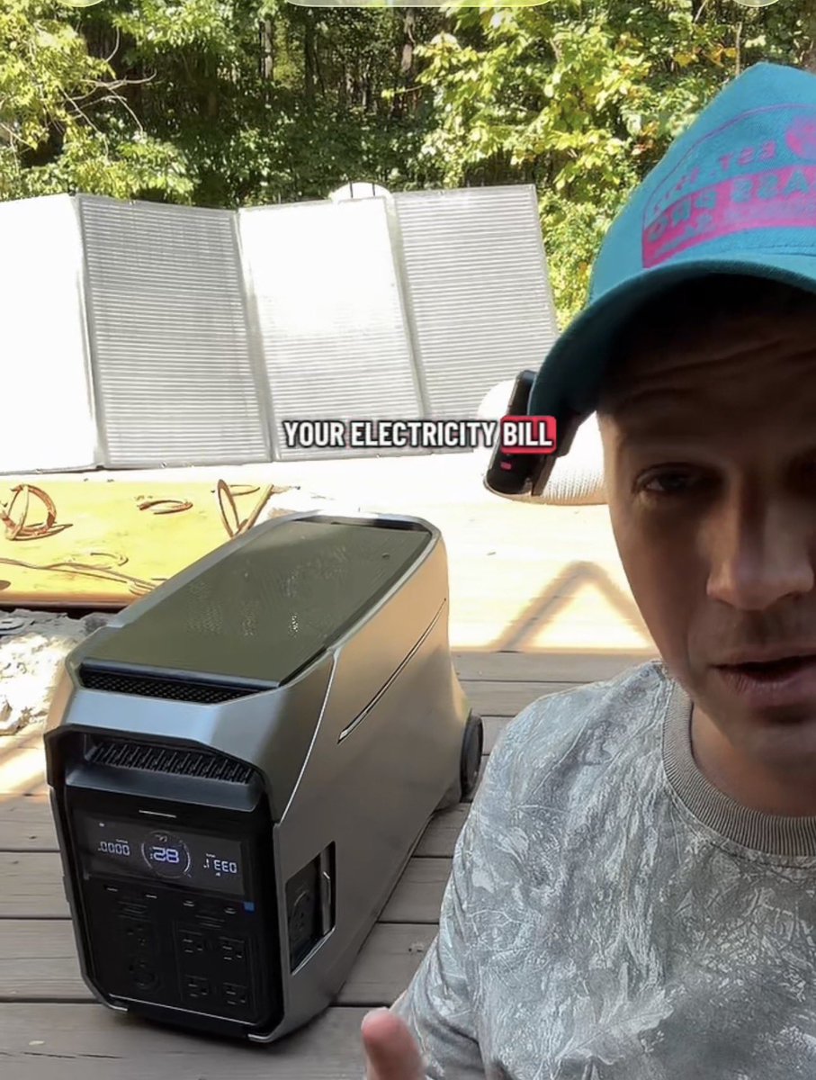 CharlesBri80255's tweet image. Whole house power back up solar generator? Delta pro 3 Sale from ecoflow 
Here:
amzn.to/4nzC8RY

#portablepowerstation #prepper #ecoflowdeltapro #offgrid #solargenerator