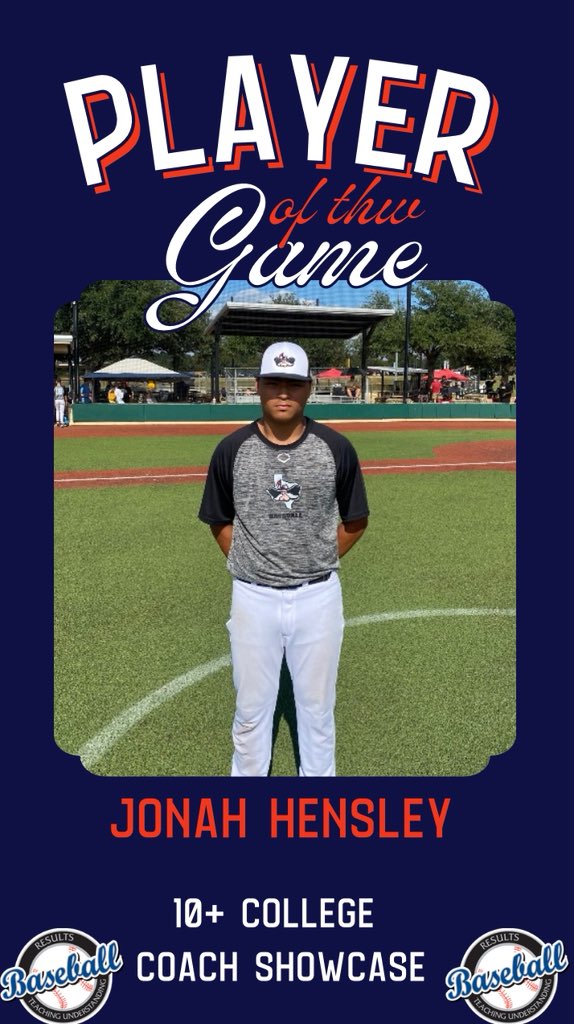 Results Baseball Tournaments (@rb_tournaments) on Twitter photo RBTournaments.com
10+ College Coach Showcase Tournament‼️
STIX
🆚
Fort Bend Texans
PoG🏆:
🥇Jonah Hensley: 4 IP, 6Ks, 0 runs, 1-1, 2 BB
🥇Nolan Setliff (<a href="/nolan_setliff/">nolan_setliff</a> ): 3 IP, 5Ks RBTournaments.com
10+ College Coach Showcase Tournament‼️
STIX
🆚
Fort Bend Texans
PoG🏆:
🥇Jonah Hensley: 4 IP, 6Ks, 0 runs, 1-1, 2 BB
🥇Nolan Setliff (<a href="/nolan_setliff/">nolan_setliff</a> ): 3 IP, 5Ks
