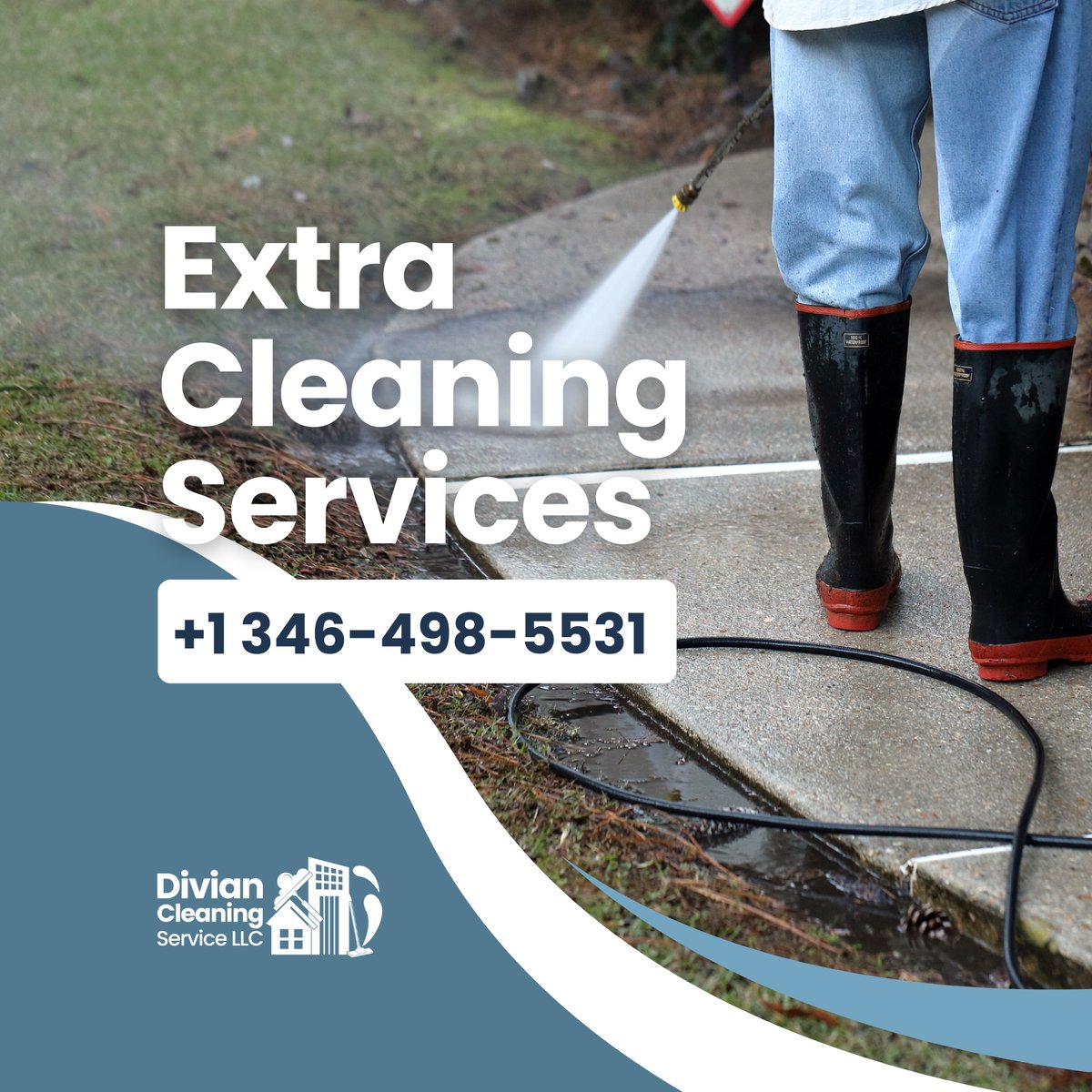 DivianCleaning's tweet photo. 💦 At Divian Cleaning Service, LLC, we take pride in delivering top-quality EXTRAS services that go far beyond regular cleaning. 🧼💎

✅Pressure washing 
✅Power washing

#PressureWashing #PowerWashing #SpringTX #TomballTX #ExtraCleaning #FreshAndClean #BestCleaningService https://t.co/jHZflhXBYt