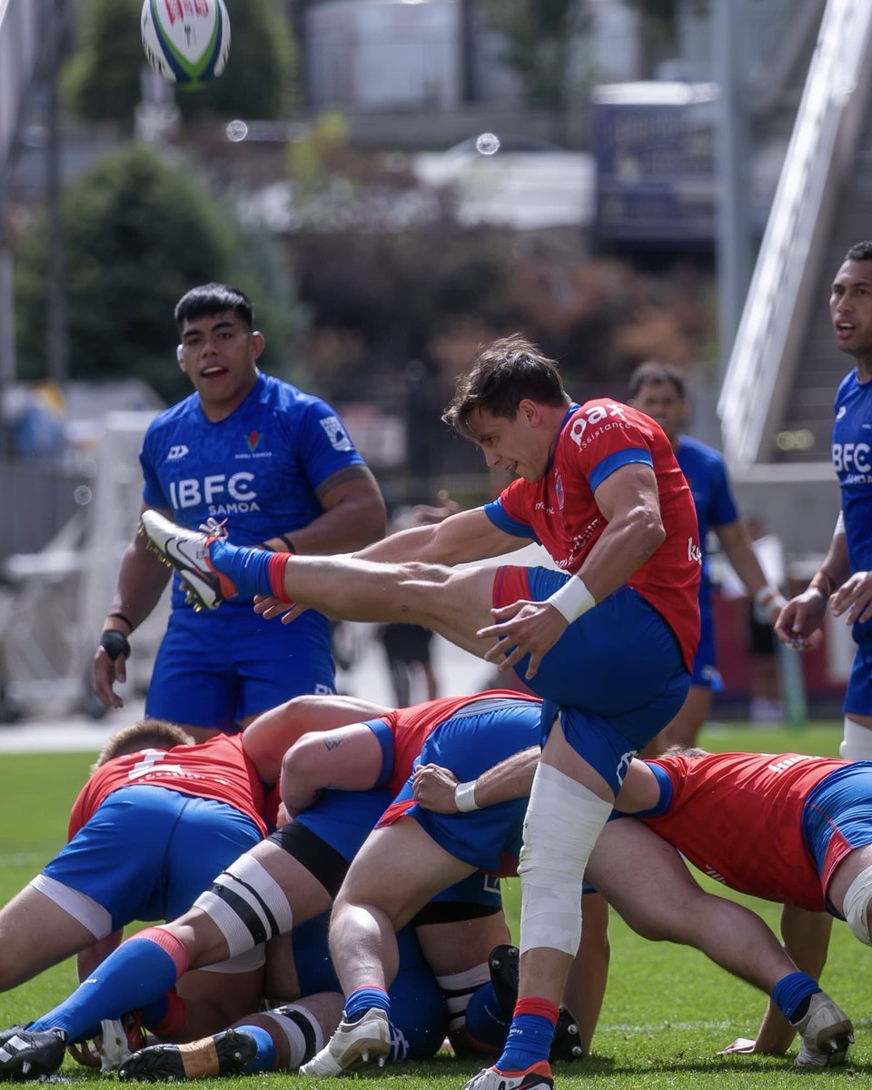 TeamChile_COCH's tweet image. ¡EN CHILE SE CIERRA! 🏉🤞😉

En un increíble y cambiante partido en Utah 🇺🇸, los Cóndores 🇨🇱🏉 (20º del ranking mundial 🌏) empataron 32-32 ante Samoa 🇼🇸 (15º) en la ida del play off regional clasificatorio al Mundial de Australia 2027 🇦🇺.

El equipo chileno lideró el marcador