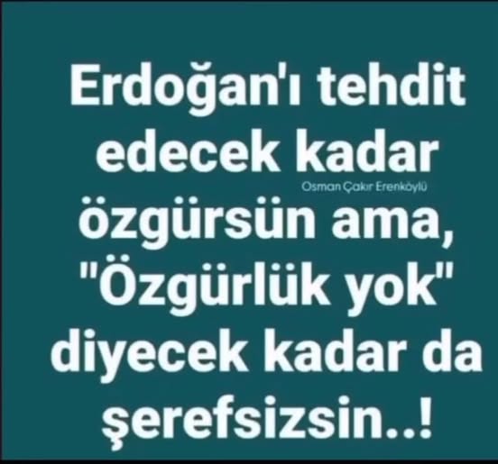 Durum tam da böyle.