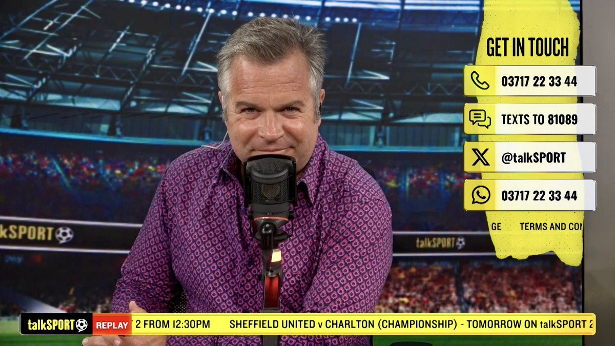 Ben Fletcher (@benafletcher) on Twitter photo ⚡️OFF WE JOLLY WELL GO AGAIN ⚡️
🪩🕺🏻☕️ <a href="/tsExtraTime/">talkSPORT Extra Time</a> 1-5am
🔨⌛️ Time up for Graham Potter?
👹 Are United BACK?
🚨 HEADLINES <a href="/SJohnsonSport/">Simon Johnson</a>
🗣️ 🔍ARS V MCI <a href="/Luke_Henry1/">Luke Henry</a>
🗞️ BACK PAGES <a href="/sweirz/">Stewart Weir</a>
⚽️ NON LEAGUE <a href="/JonCouch_NLP/">Jon Couch</a>
👽 🔭🧬 <a href="/chrissynewton/">Chrissy Newton</a>
🎩 🎭 SOLD OUT Jack the Ripper tour ⚡️OFF WE JOLLY WELL GO AGAIN ⚡️
🪩🕺🏻☕️ <a href="/tsExtraTime/">talkSPORT Extra Time</a> 1-5am
🔨⌛️ Time up for Graham Potter?
👹 Are United BACK?
🚨 HEADLINES <a href="/SJohnsonSport/">Simon Johnson</a>
🗣️ 🔍ARS V MCI <a href="/Luke_Henry1/">Luke Henry</a>
🗞️ BACK PAGES <a href="/sweirz/">Stewart Weir</a>
⚽️ NON LEAGUE <a href="/JonCouch_NLP/">Jon Couch</a>
👽 🔭🧬 <a href="/chrissynewton/">Chrissy Newton</a>
🎩 🎭 SOLD OUT Jack the Ripper tour