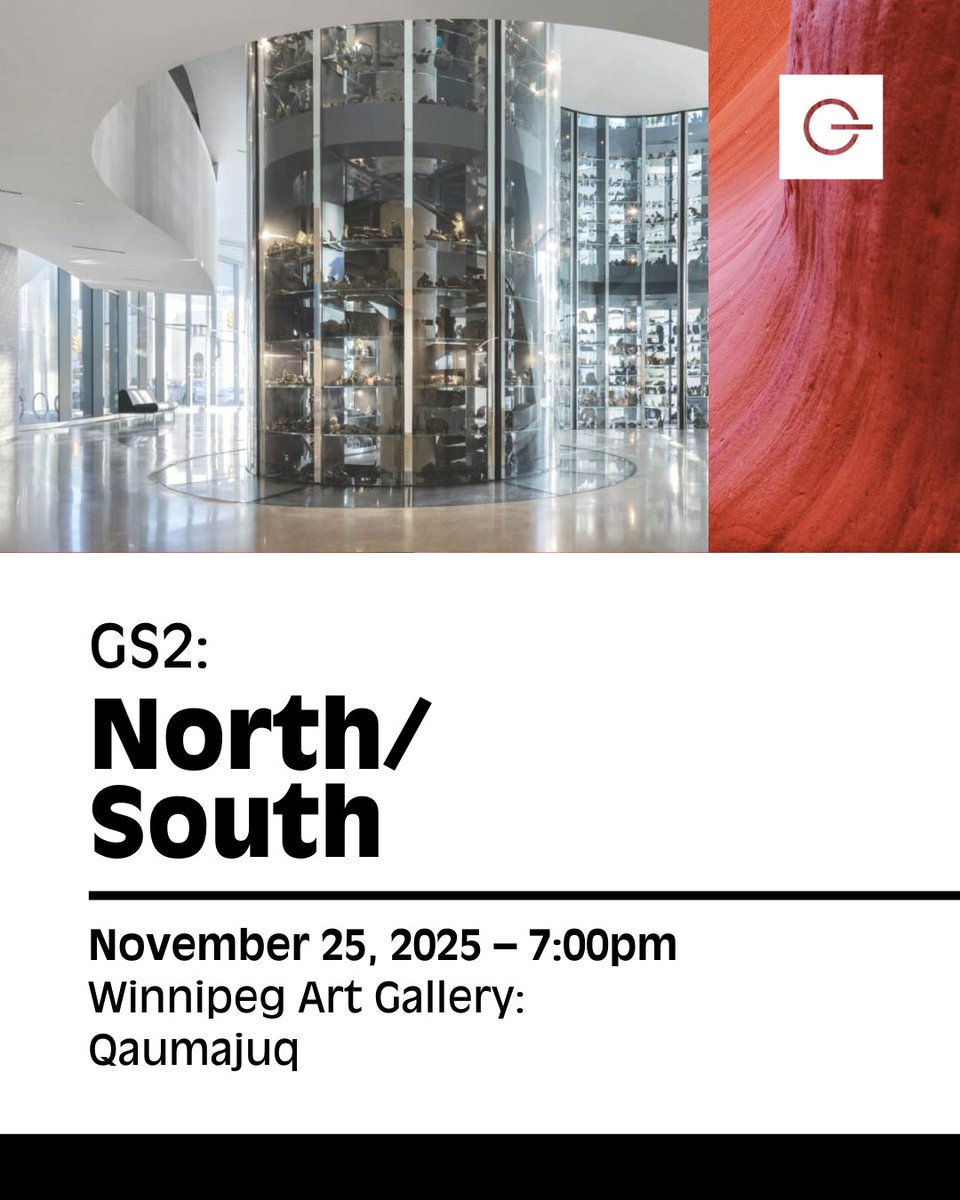 North/South
📅 Nov 25, 2025 |📍WAG–Qaumajuq
Throat songs, violas, percussion &amp; bold works by Nikki Komaksiutiksak, Melody McKiver, Jennifer Thiessen &amp; Ben Reimer. Explore Inuit Sanaugangit before the show &amp; stay after for more art + sound.
Pay-What-You-Can
gswell.ca