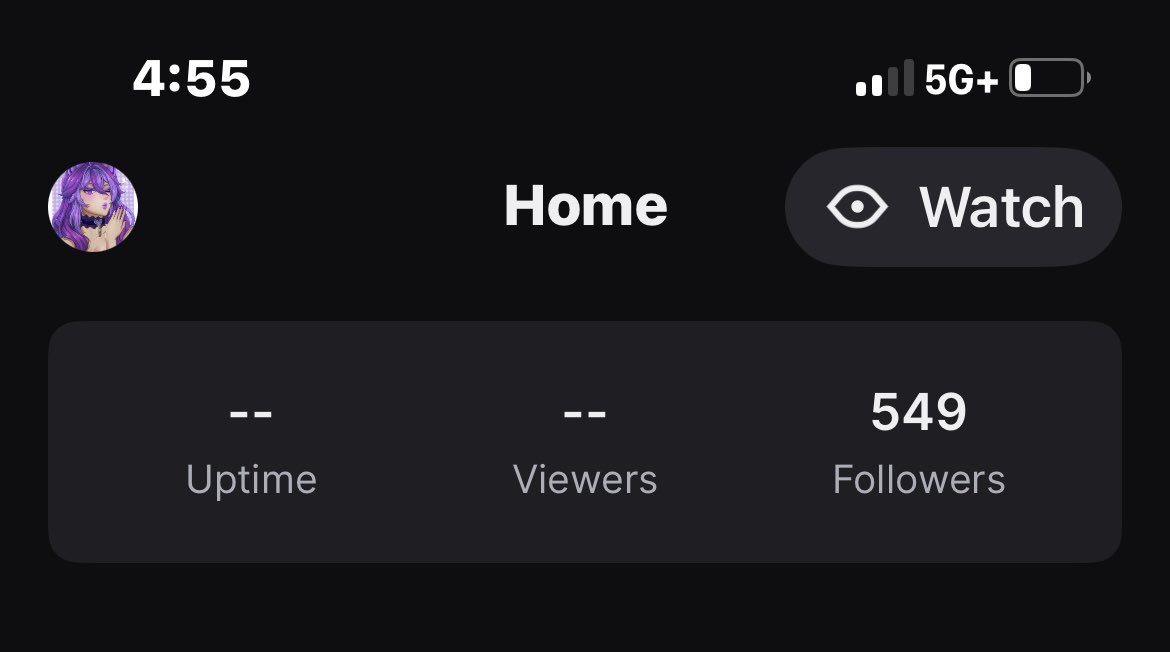 Only 1 follower away from our 550 goal on the purple app, and then we’ll be 300 away for my Year goal of 800 💜💜 I love my community that’s come from my Streaming adventures and I’ve met so many amazing friends along the way. I love you all dearly, see you soon!!