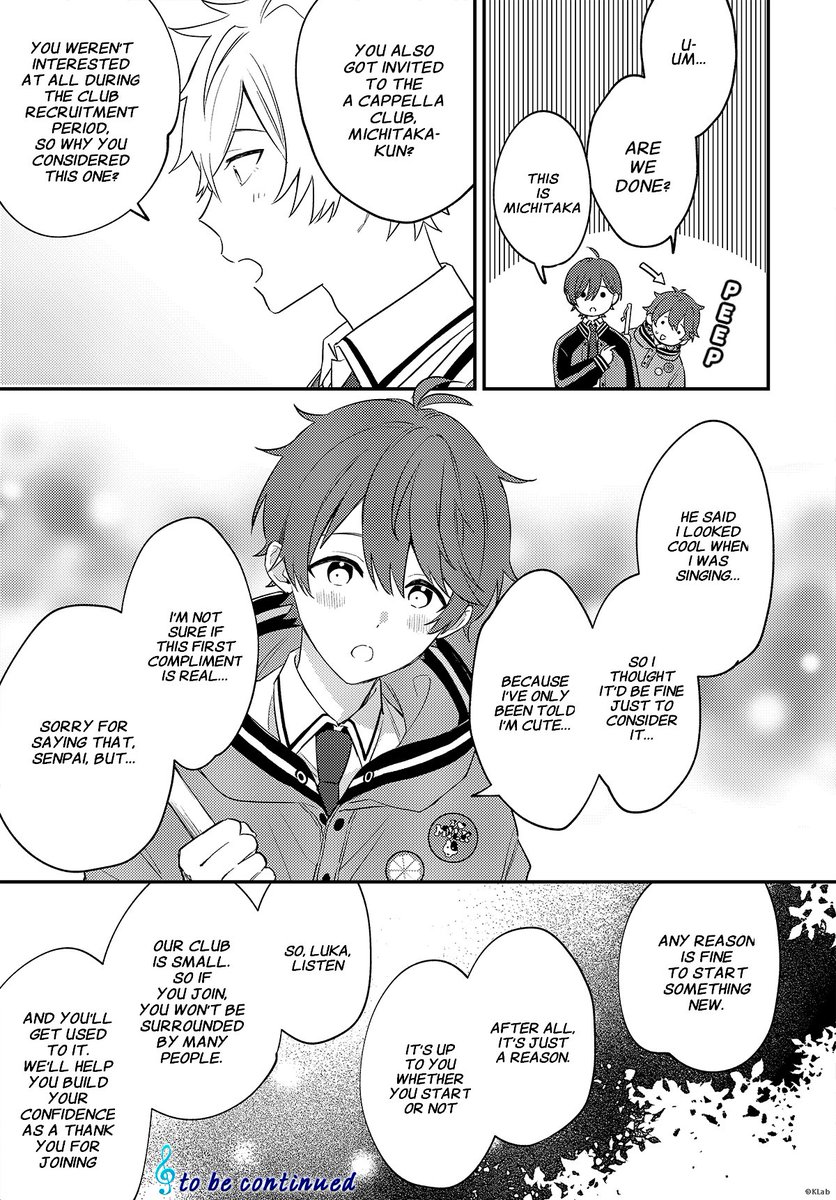 aoppella_tl's tweet photo. 📖 Aoppella Comicalization 📖

「Playlist of the Beginning」#4
(２/２)

#アオペラ #Aoppella https://t.co/Wn5SH5nrmy