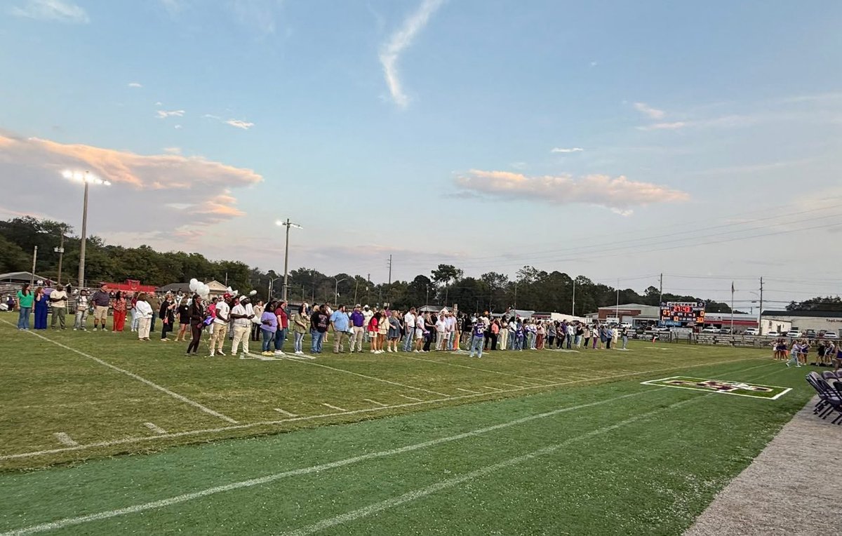 Great visit to the Bibb County vs. Holt game last night! Bibb County recognized alumni from the classes of 1995, 2005, and 2015 for their Homecoming. 

#EducationBasedAthletics