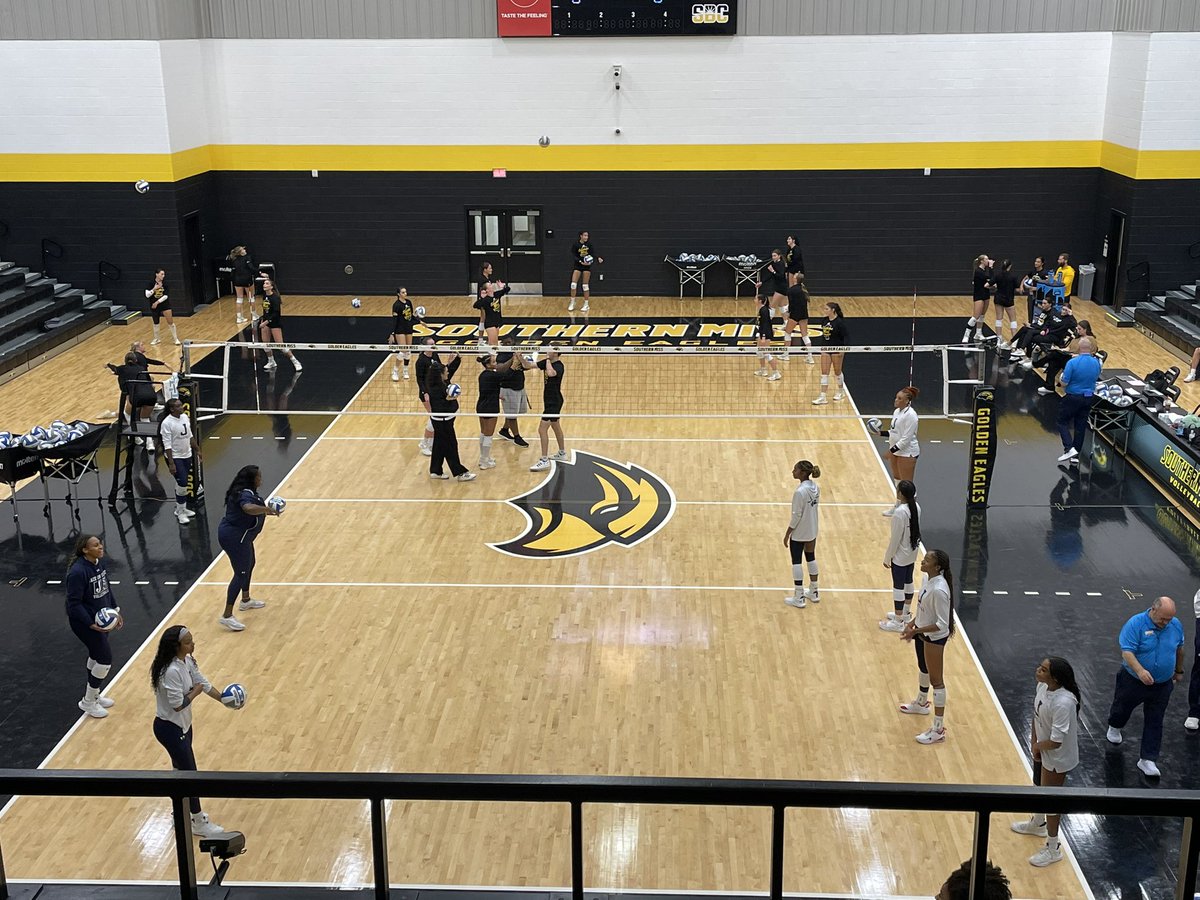 It’s time to wrap up this year‘s Golden Eagle Classic and we’ll do it with a Magnolia State matchup between <a href="/GoJSUTigersVB/">Jackson State Volleyball</a> &amp; <a href="/SouthernMissVB/">Southern Miss Volleyball</a>. Join us at 5:30 for <a href="/NCAAVolleyball/">NCAA Women's Volleyball</a> on <a href="/ESPNPlus/">ESPN+</a>.