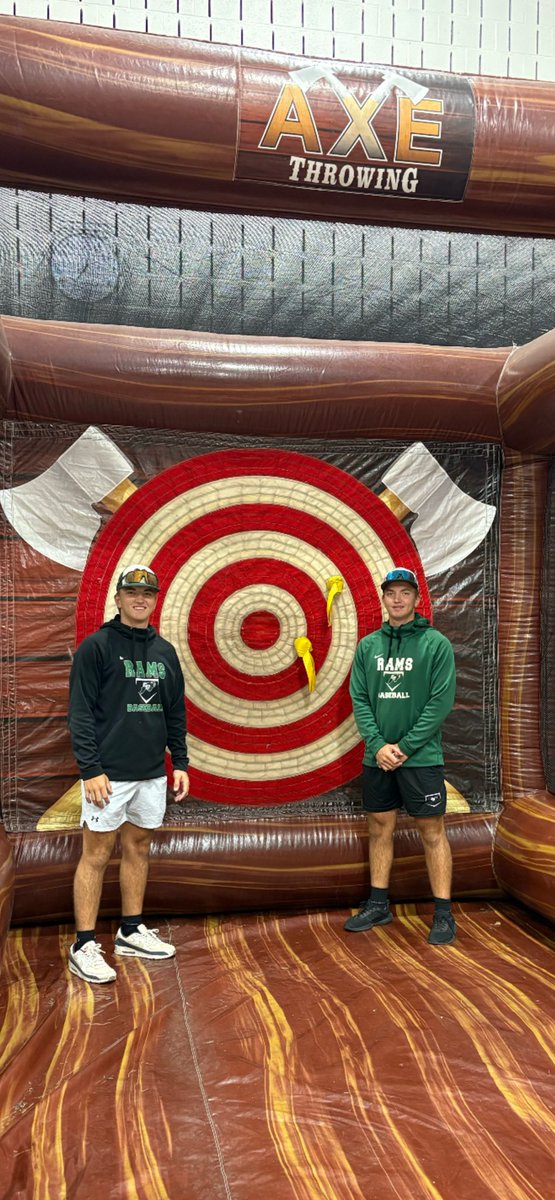 Shout out to Chase and Alex Shrader helping out at the Mountain View Elementary back to school bash! #earnit