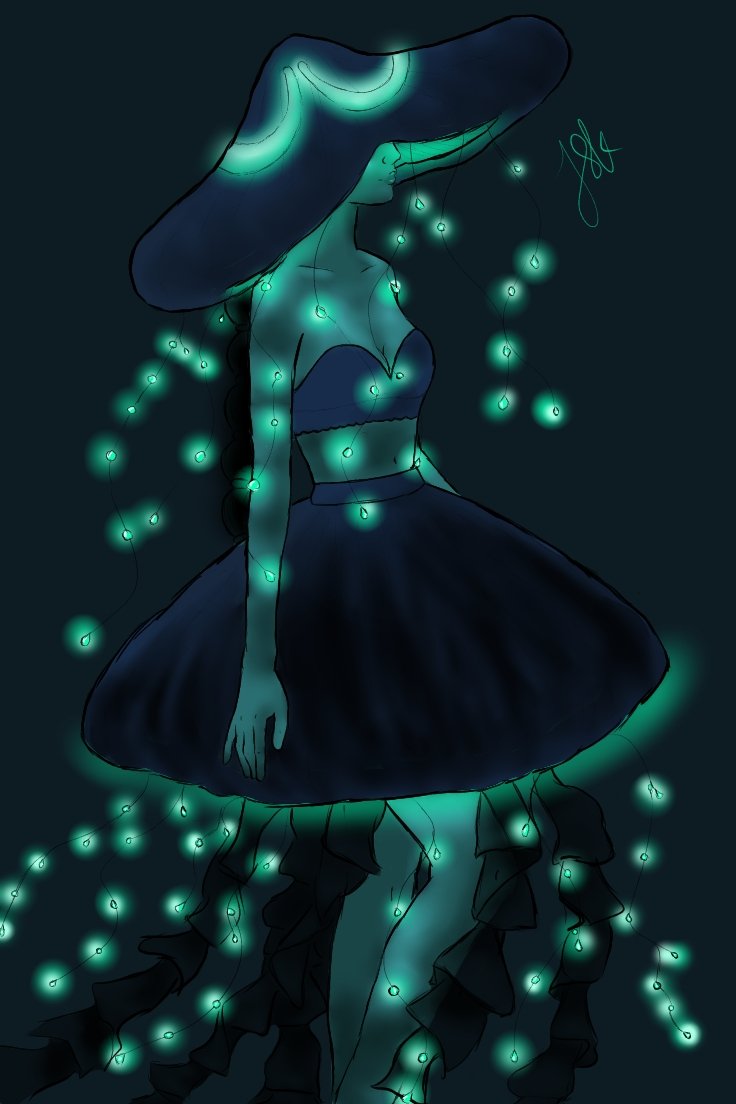NotRllyHere586's tweet photo. First time trying to make anything glow 🙈🪼 https://t.co/cZFp8Pk6oD