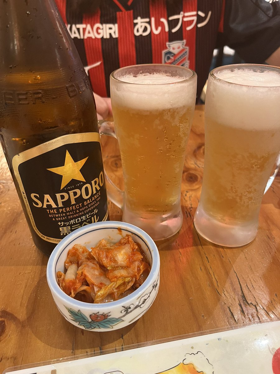 cs_since03's tweet image. 昨晩の祝勝会。阿波横丁

#consadole #サッポロビール #阿波尾鶏
#阿波横丁