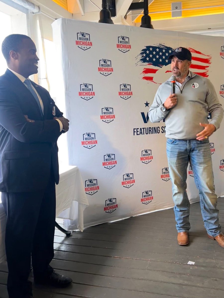 JohnJamesMI's tweet image. What a weekend at the Mackinac Republican Leadership Conference! Energizing to see so many conservatives fired up about the future of Michigan and our country.

A special thank you to Congressman Morgan Lutrell and his incredible wife, Leslie, for making the trip to join us.…