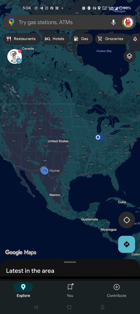 Far away from home, but that's where the money is at