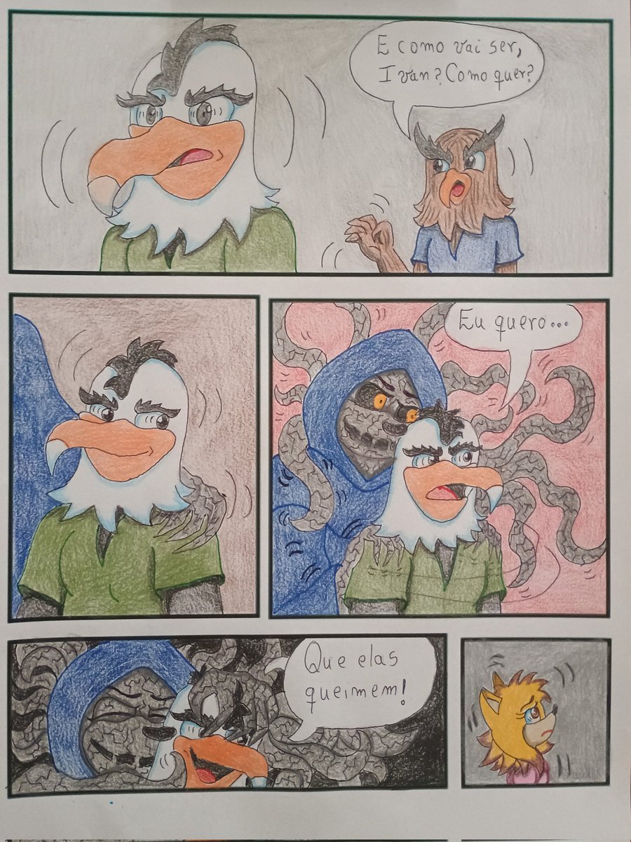 e_tepper's tweet image. "Abismo", cap: 49. Marinete recebe uma visita inesperada...