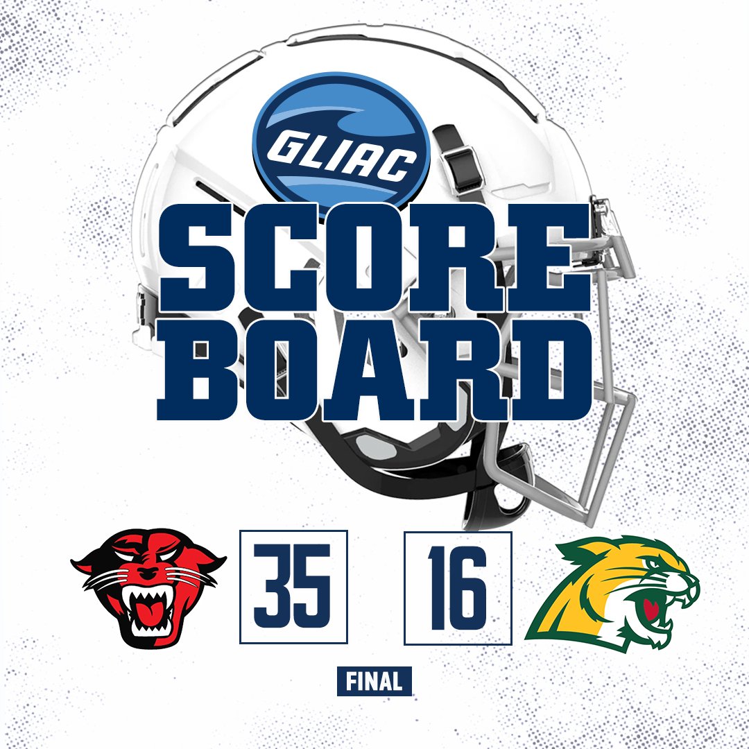 Davenport claims the first GLIAC win of the conference season.

Cephus Harris rushes for 171 yards and 3 TDs to lead the Panthers. 

#WhereChampionsCompete #GLIACFB🏈