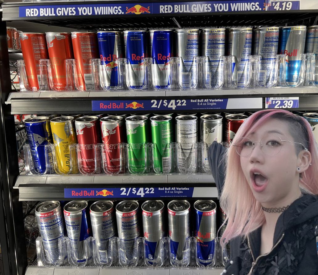 DaniHypemans's tweet image. @danisaurzzz when the function got 8.4 fluid ounce cans of Red Bull Energy Drink Coconut Edition: Coconut Berry priced at 2 for $4.22 #DaniPosting
