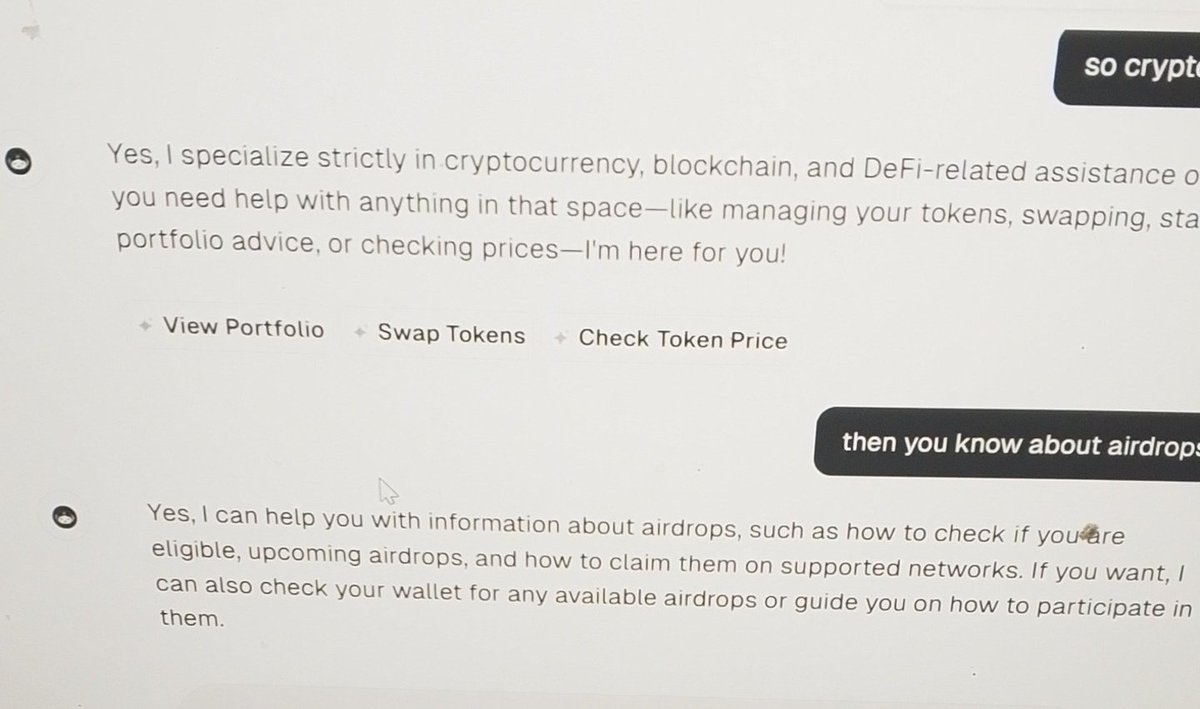 web3fixer's tweet image. Are you aware that the @HeyElsaAI can help you check the connected wallet for any available airdrop claim and provide details on upcoming airdrops?