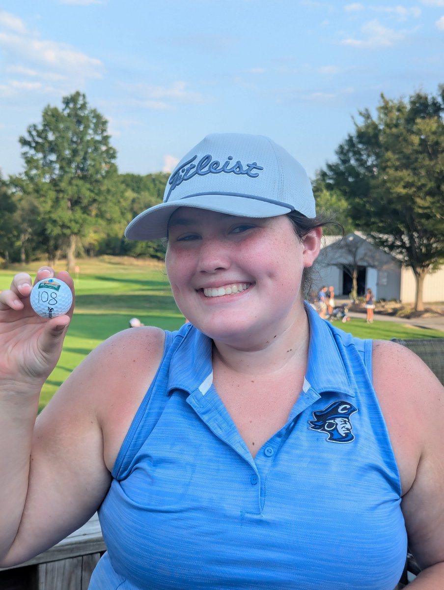CHSPiratesGolf's tweet photo. Maggie Seevers shoots a 108 and advances to next week's Regional. That is back to back seasons we have had a girl advance to Regional. Emmalee Martin also showed  her toughness as it was another hot one. https://t.co/wdfYDXs5Dq
