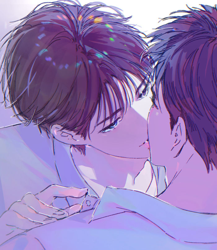 뽀뽀할 땐 눈을 감아야지 해량아