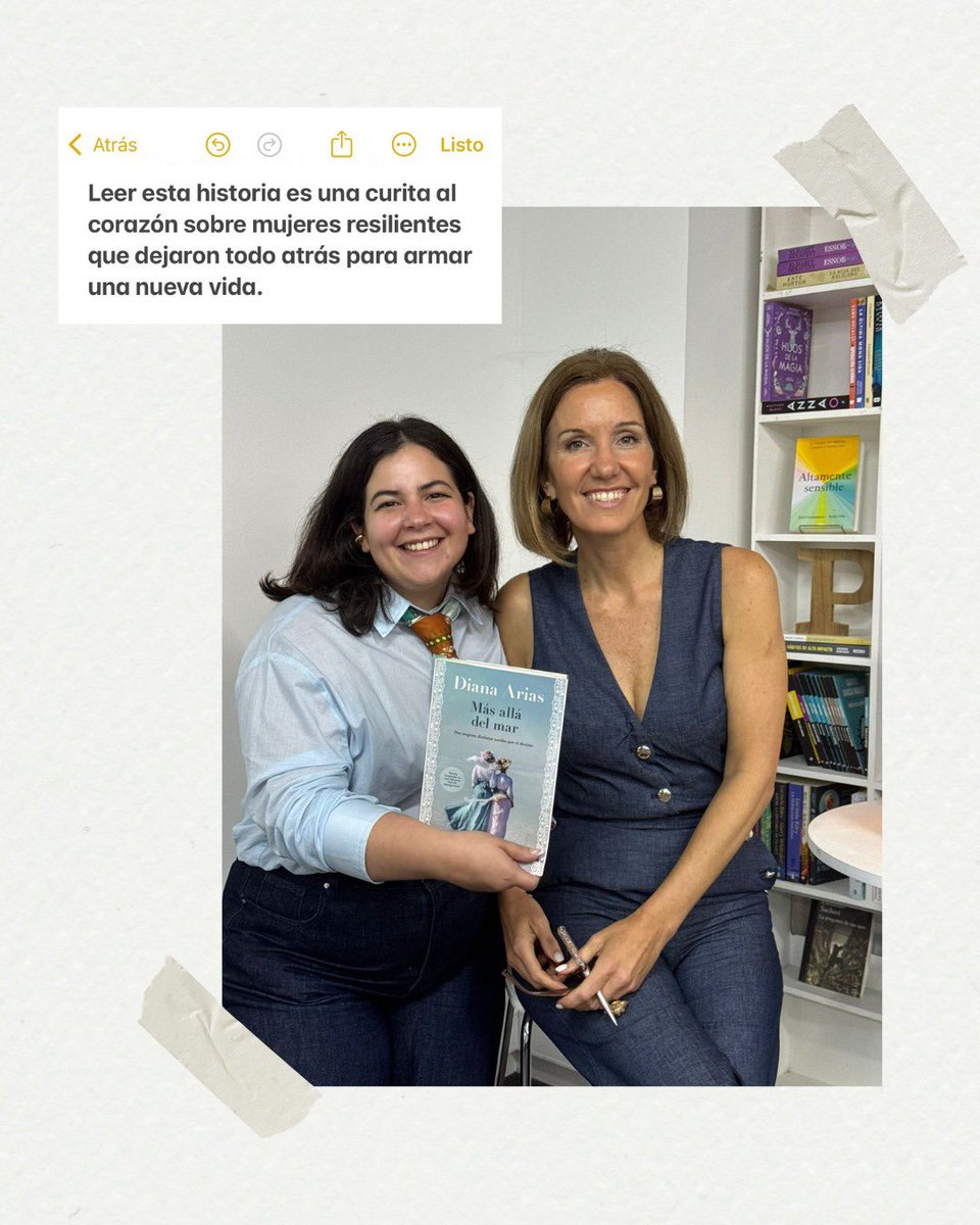 paoalbornozf's tweet image. Esta semana siendo parte de Club de Lectura historias que enamoran de @penguinlibrosar. Conociendo sobre Más allá del mar de Diana Arias.