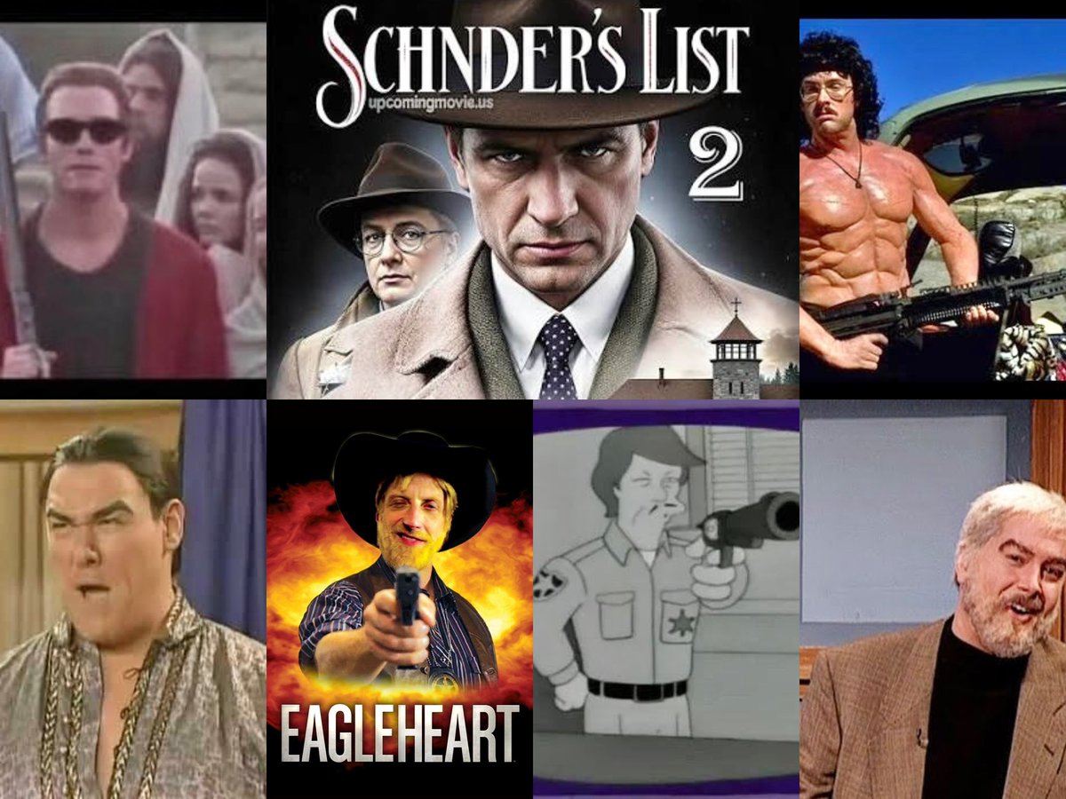 JackedUpReview's tweet photo. What Action movie parody character do you think would win in a fight?
#actionmovies #sketchshows #madtv #snl #comedians #polls #spoofs #characters #celebs https://t.co/eRmpHVAViw