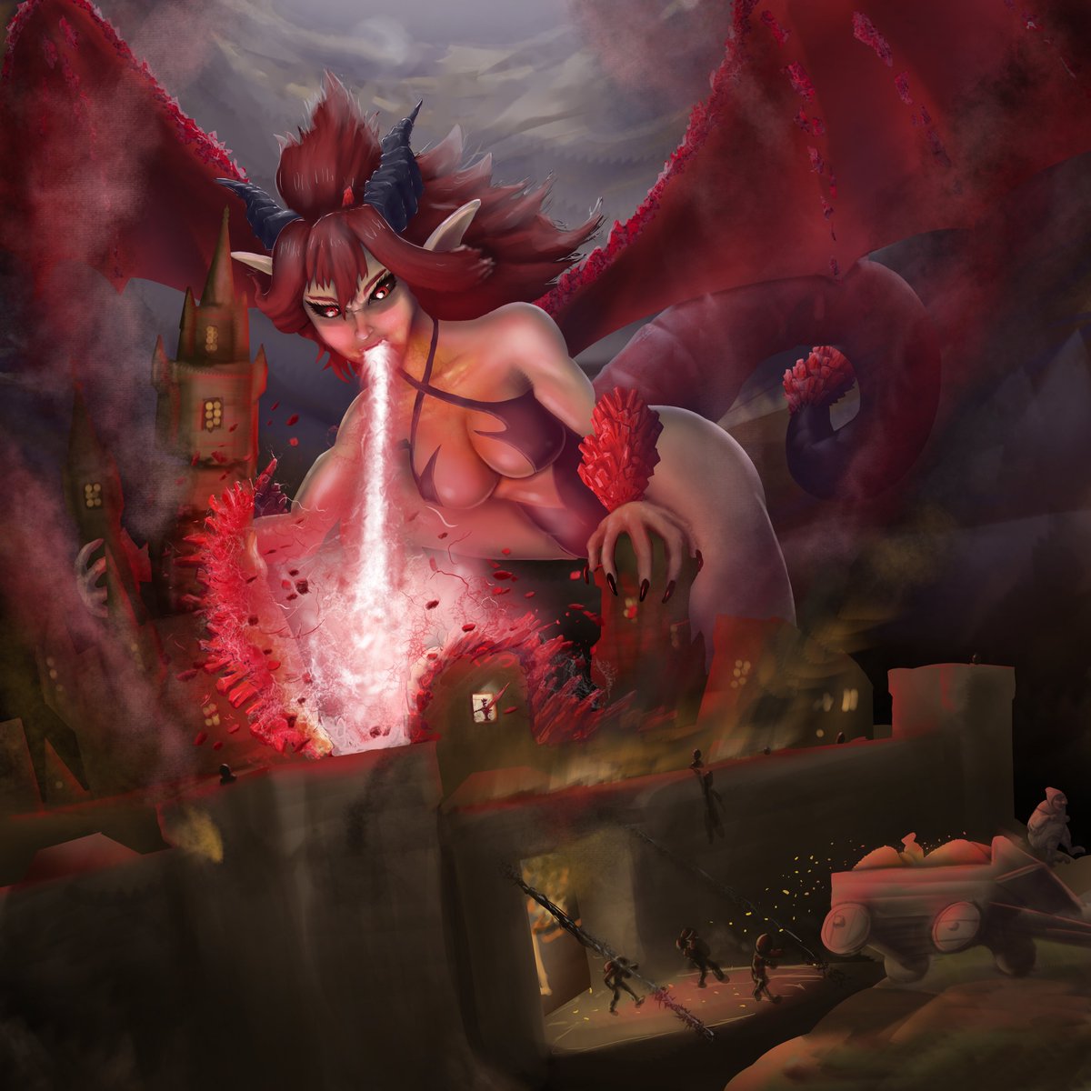 My desire to draw a epic fantasy scene has been sated for now. Thank you to <a href="/adamjohnsons1/">DD</a> for commissioning me!

deviantart.com/garrisenart/ar…